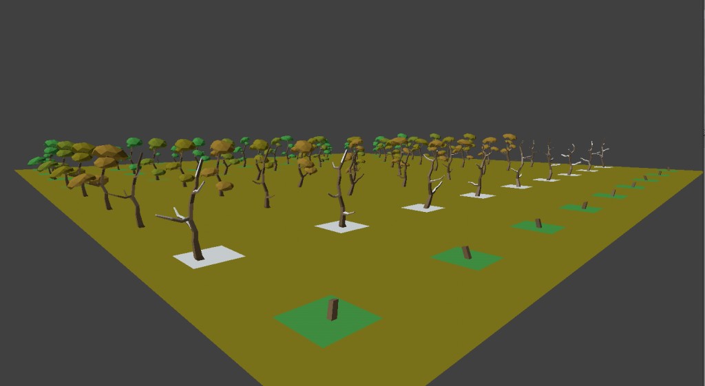 9 Low Poly Trees 9 Variants preview image 2